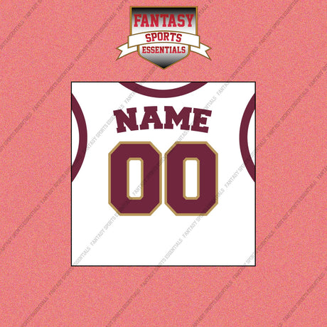 Cleveland Cavaliers Personalized Current Away Jersey Wall Art Prints