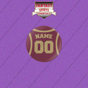 Cleveland Cavaliers Personalized Current Home Jersey Buttons