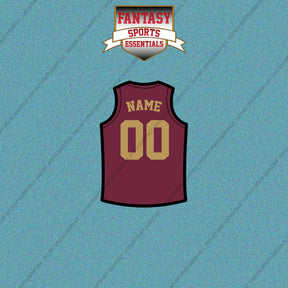 Cleveland Cavaliers Personalized Current Home Jersey Car Decals