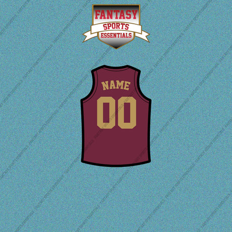 Cleveland Cavaliers Personalized Current Home Jersey Car Decals