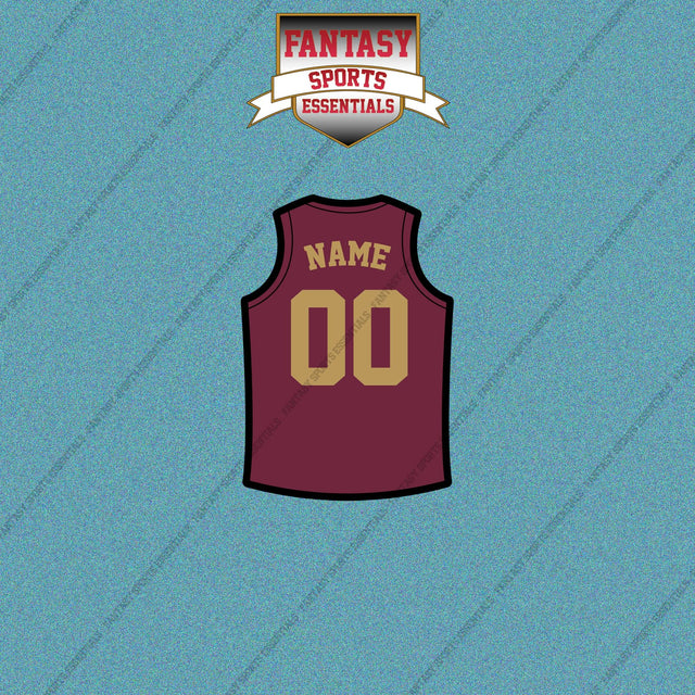 Cleveland Cavaliers Personalized Current Home Jersey Car Decals