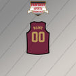 Cleveland Cavaliers Personalized Current Home Jersey Magnets