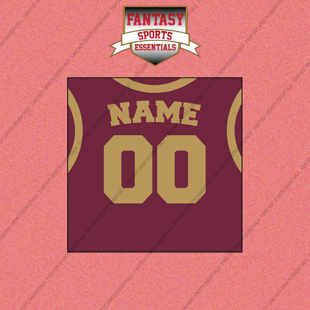 Cleveland Cavaliers Personalized Current Home Jersey Wall Art Prints