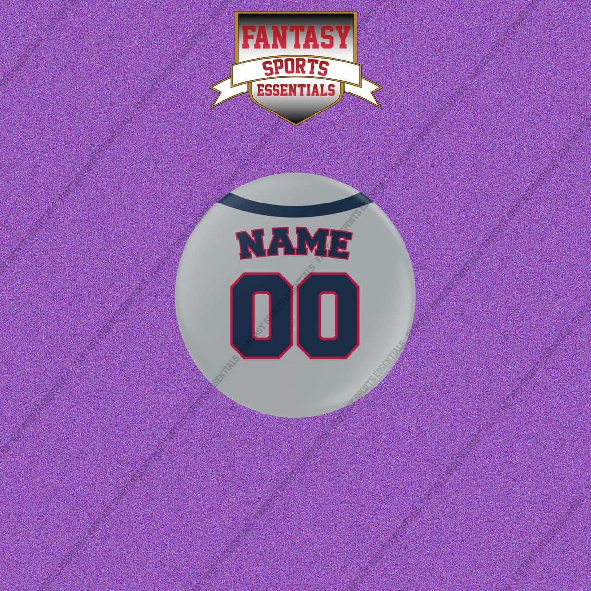 Cleveland Guardians Personalized Current Away Jersey Buttons