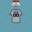 Cleveland Guardians Personalized Current Away Jersey Car Decals