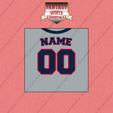 Cleveland Guardians Personalized Current Away Jersey Wall Art Prints 