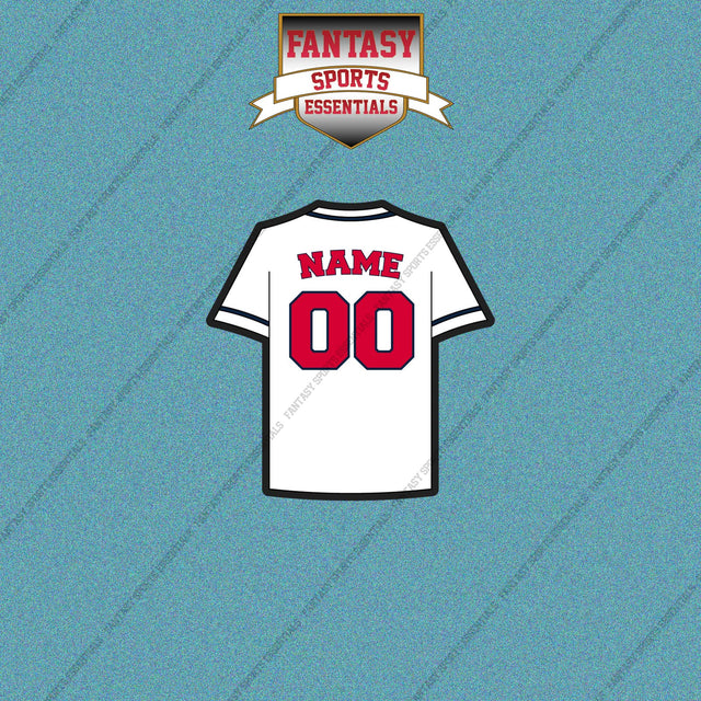 Cleveland Guardians Personalized Current Home Jersey Car Decals