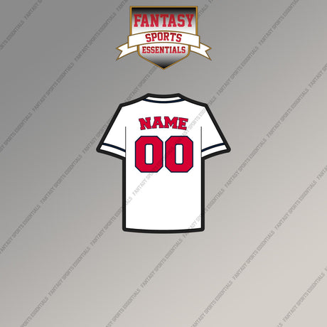 Cleveland Guardians Personalized Current Home Jersey Magnets