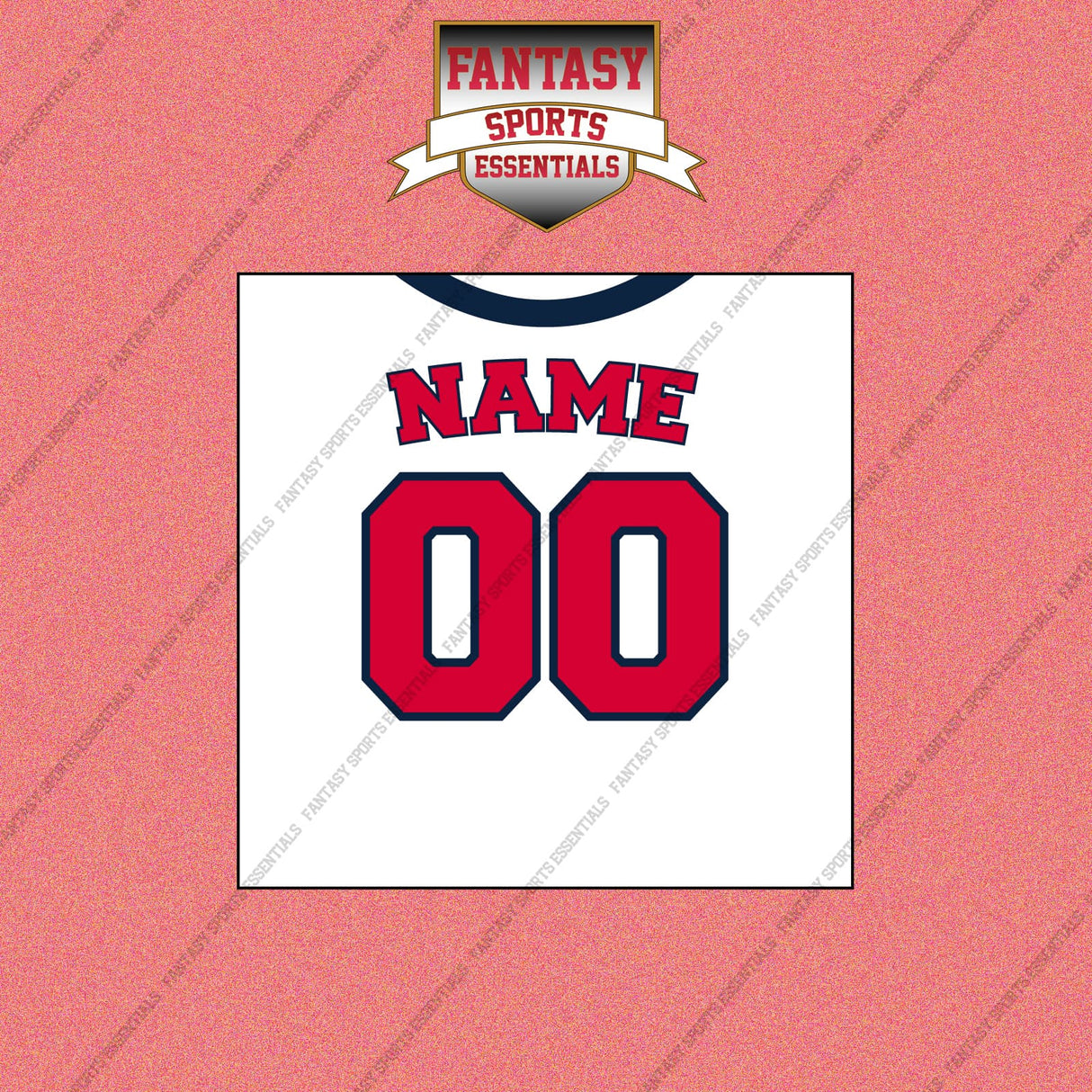 Cleveland Guardians Personalized Current Home Jersey Wall Art Prints