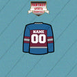 Colorado Avalanche Personalized Current Home Jersey Car Decals