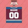 Colorado Avalanche Personalized Current Home Jersey Wall Art Prints