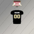 Colorado Buffaloes Football Personalized Current Home Jersey Magnets
