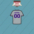 Colorado Rockies Personalized Current Away Jersey Car Decals
