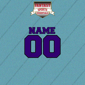 Colorado Rockies Personalized Current Name and Number Car Decals