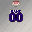 Colorado Rockies Personalized Current Name and Number Magnets