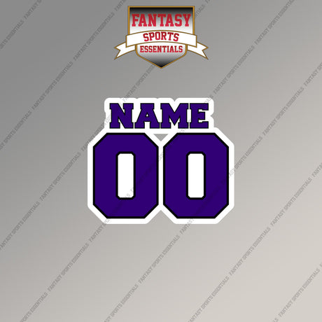 Colorado Rockies Personalized Current Name and Number Magnets