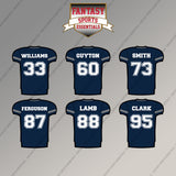 Dallas Cowboys 2025 Home Jersey Magnets (Choose Your Player) Page 2