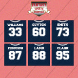 Dallas Cowboys 2025 Home Jersey Wall Art Prints (Choose Your Player) Page 2