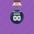 Dallas Cowboys Personalized Current Home Jersey Buttons