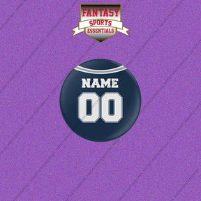 Dallas Cowboys Personalized Current Home Jersey Buttons
