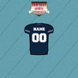 Dallas Cowboys Personalized Current Home Jersey Car Decals