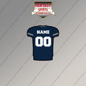Dallas Cowboys Personalized Current Home Jersey Magnets