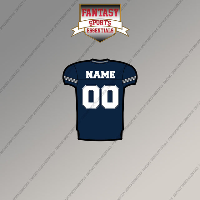 Dallas Cowboys Personalized Current Home Jersey Magnets