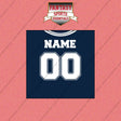 Dallas Cowboys Personalized Current Home Jersey Wall Art Prints