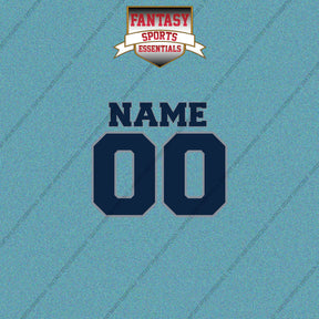 Dallas Cowboys Personalized Current Name and Number Car Decals