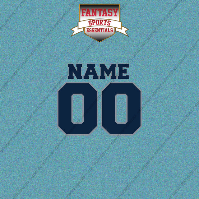 Dallas Cowboys Personalized Current Name and Number Car Decals