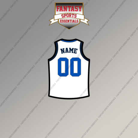 Dallas Mavericks Personalized Current Away Jersey Magnets