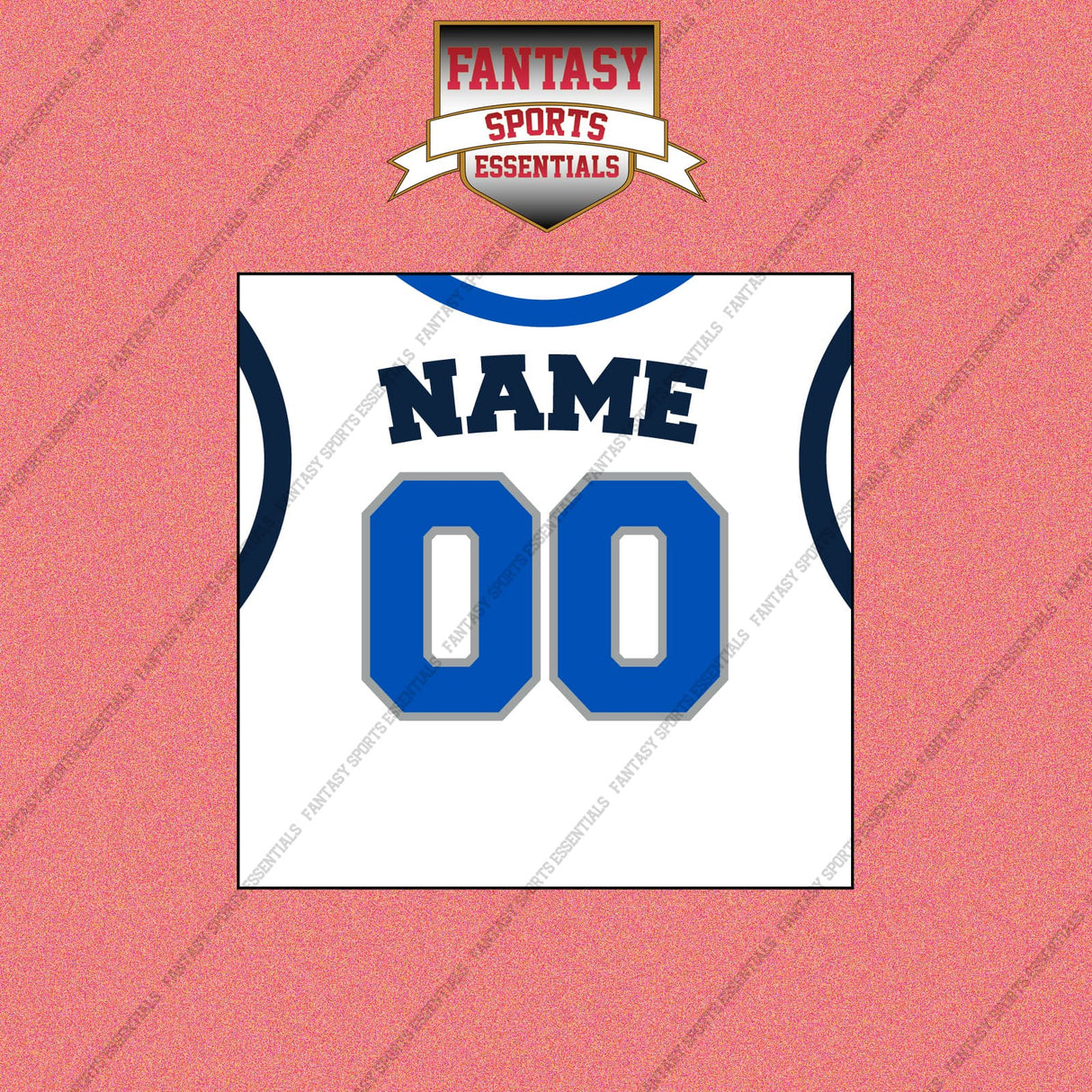 Dallas Mavericks Personalized Current Away Jersey Wall Art Prints
