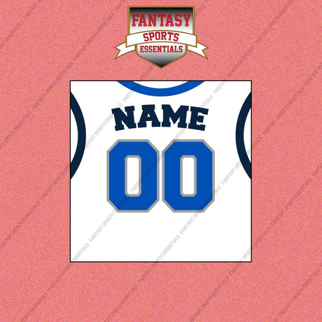 Dallas Mavericks Personalized Current Away Jersey Wall Art Prints