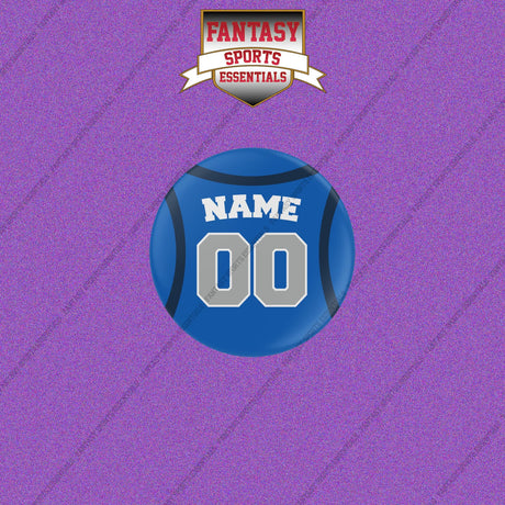 Dallas Mavericks Personalized Current Home Jersey Buttons