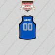 Dallas Mavericks Personalized Current Home Jersey Glossy Stickers