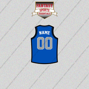 Dallas Mavericks Personalized Current Home Jersey Magnets