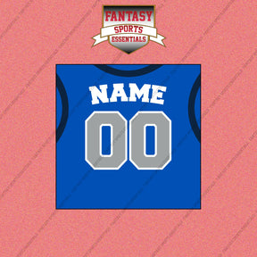Dallas Mavericks Personalized Current Home Jersey Wall Art Prints