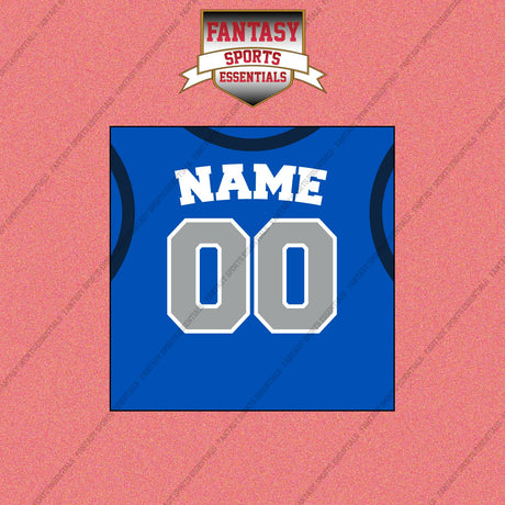 Dallas Mavericks Personalized Current Home Jersey Wall Art Prints