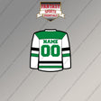 Dallas Stars Personalized Current Away Jersey Magnets