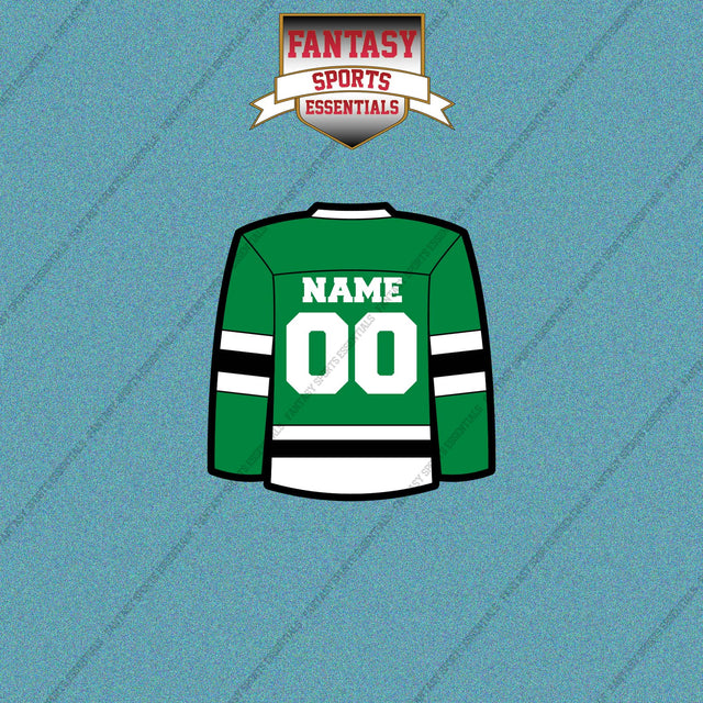 Dallas Stars Personalized Current Home Jersey Car Decals