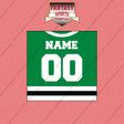 Dallas Stars Personalized Current Home Jersey Wall Art Prints