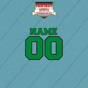 Dallas Stars Personalized Current Name and Number Car Decals