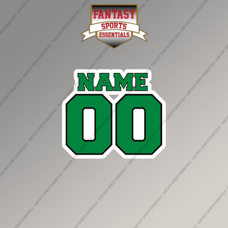 Dallas Stars Personalized Current Name and Number Magnets