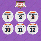 Denver Broncos 2025 Away Jersey Button Pins (Choose Your Player) Page 1