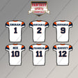 Denver Broncos 2025 Away Jersey Magnets (Choose Your Player) Page 1