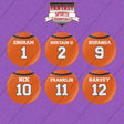Denver Broncos 2025 Home Jersey Button Pins (Choose Your Player) Page 1