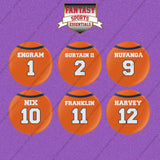 Denver Broncos 2025 Home Jersey Button Pins (Choose Your Player) Page 1