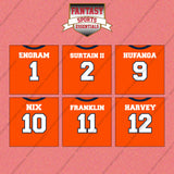 Denver Broncos 2025 Home Jersey Wall Art Prints (Choose Your Player) Page 1