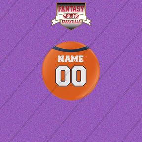 Denver Broncos Personalized Current Home Jersey Buttons