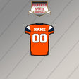 Denver Broncos Personalized Current Home Jersey Magnets